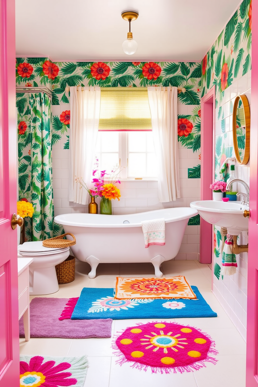 Summer Bathroom Decorating Ideas 11