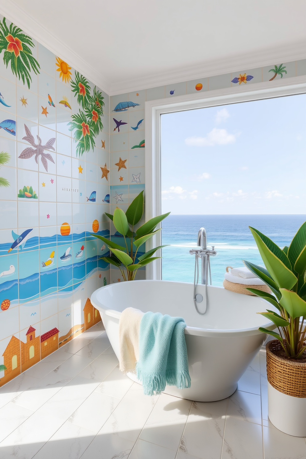 Summer Bathroom Decorating Ideas 15