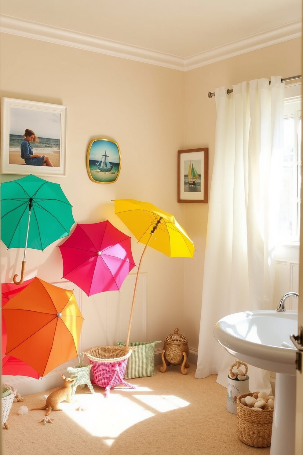 Summer Bathroom Decorating Ideas 27