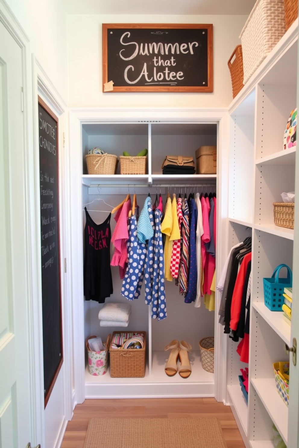 Summer Closet Decorating Ideas 19