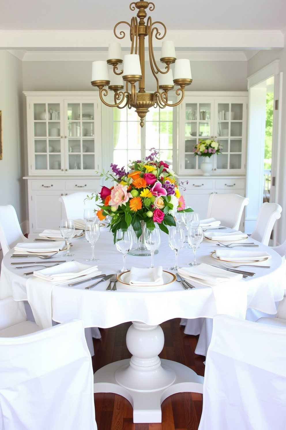 Summer Dining Room Decorating Ideas 1