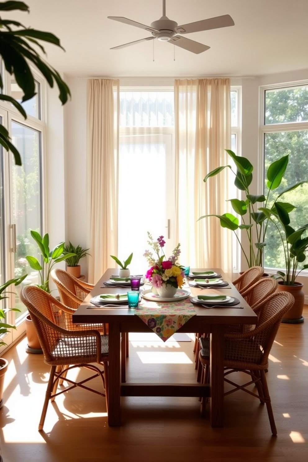 Summer Dining Room Decorating Ideas 10