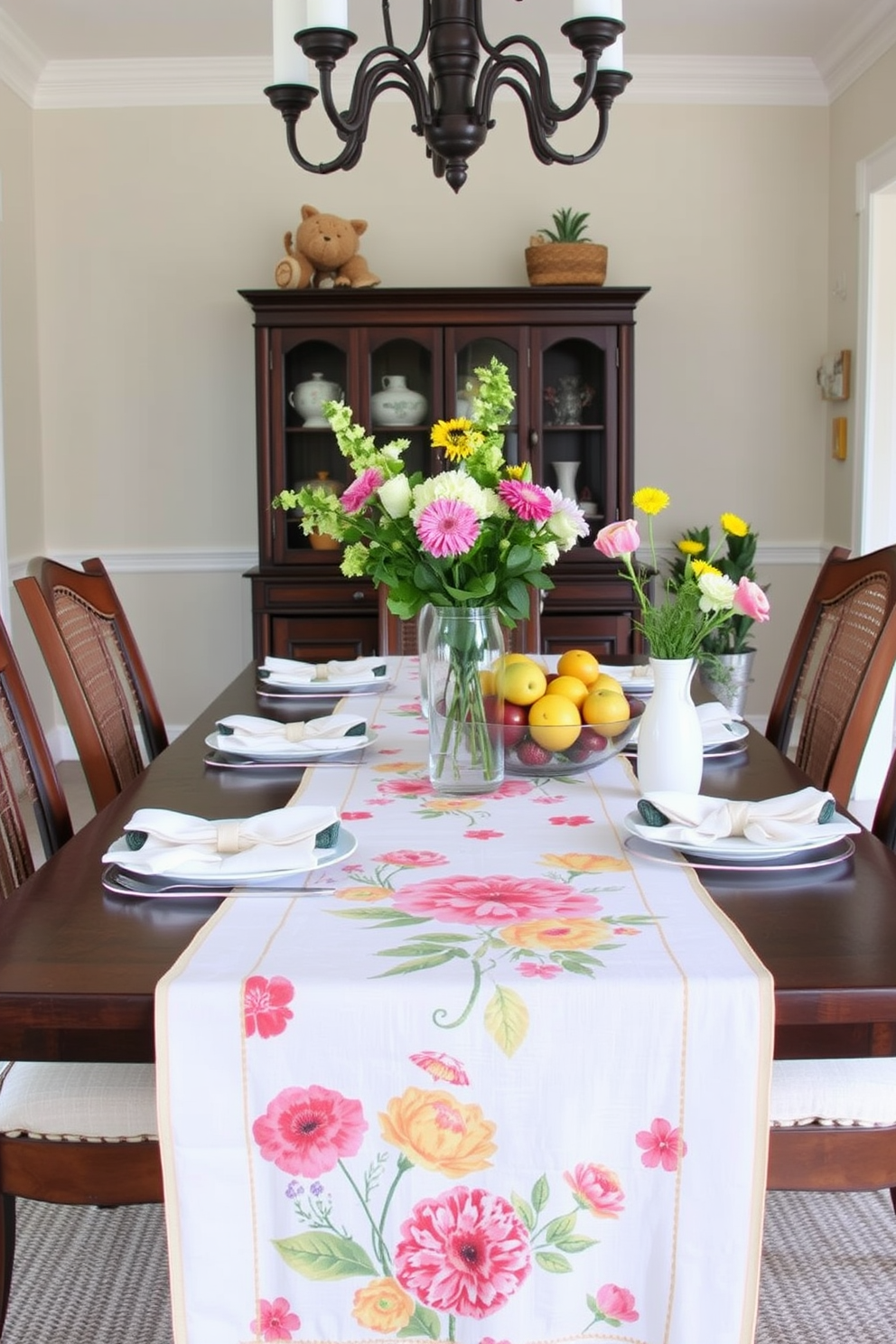 Summer Dining Room Decorating Ideas 14