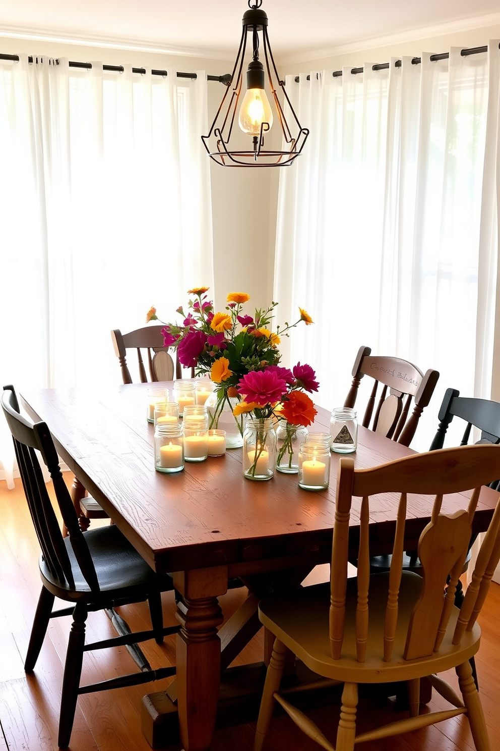 Summer Dining Room Decorating Ideas 18