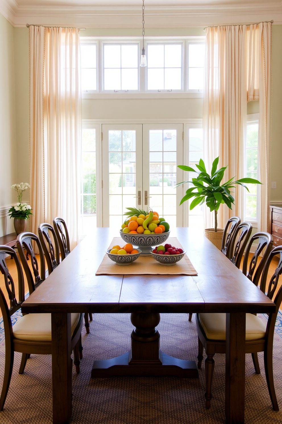 Summer Dining Room Decorating Ideas 26