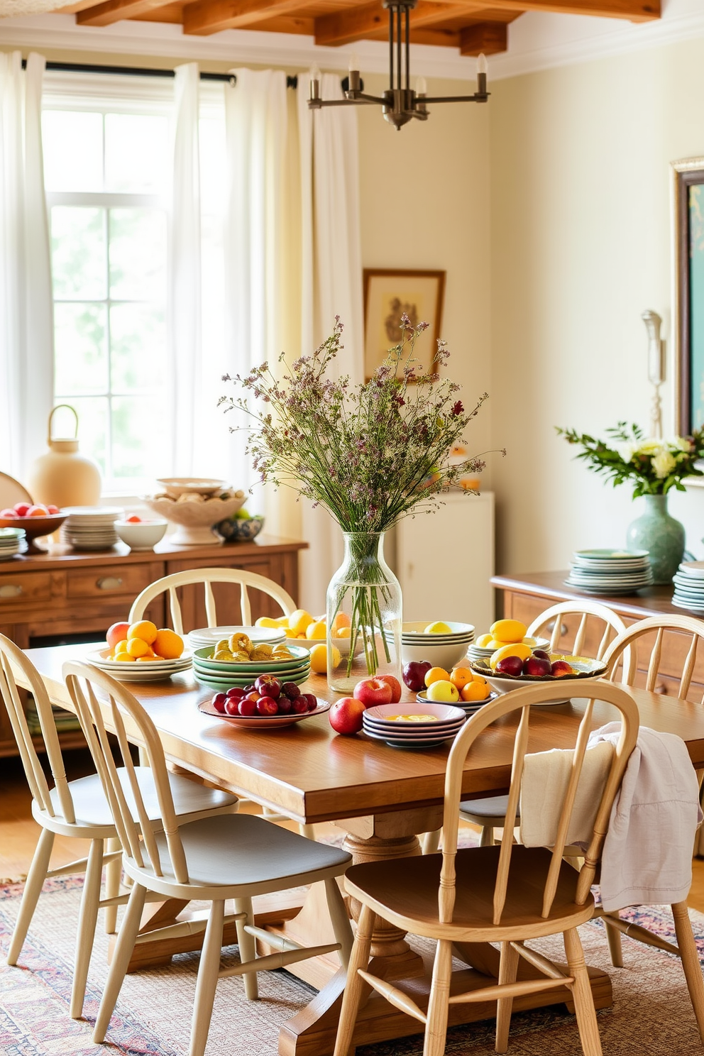 Summer Dining Room Decorating Ideas 28