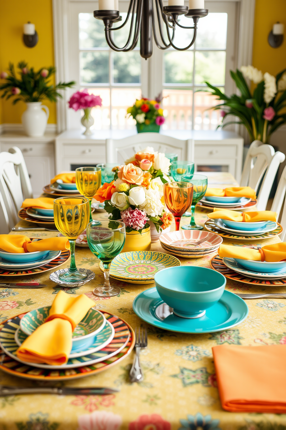 Summer Dining Room Decorating Ideas 5