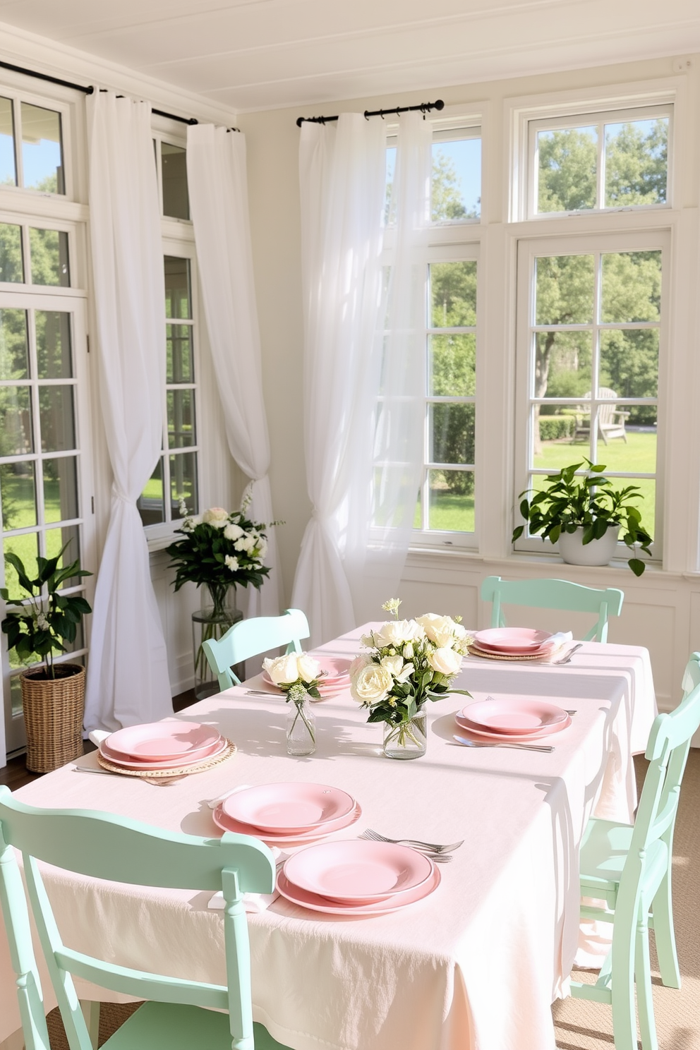 Summer Dining Room Decorating Ideas 7