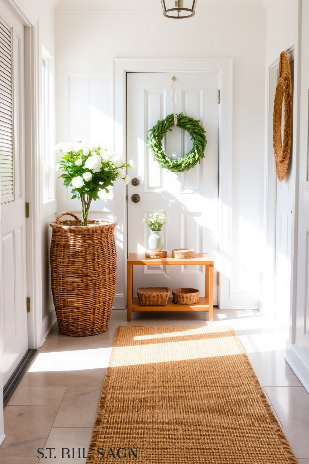 Summer Entryway Decorating Ideas 12