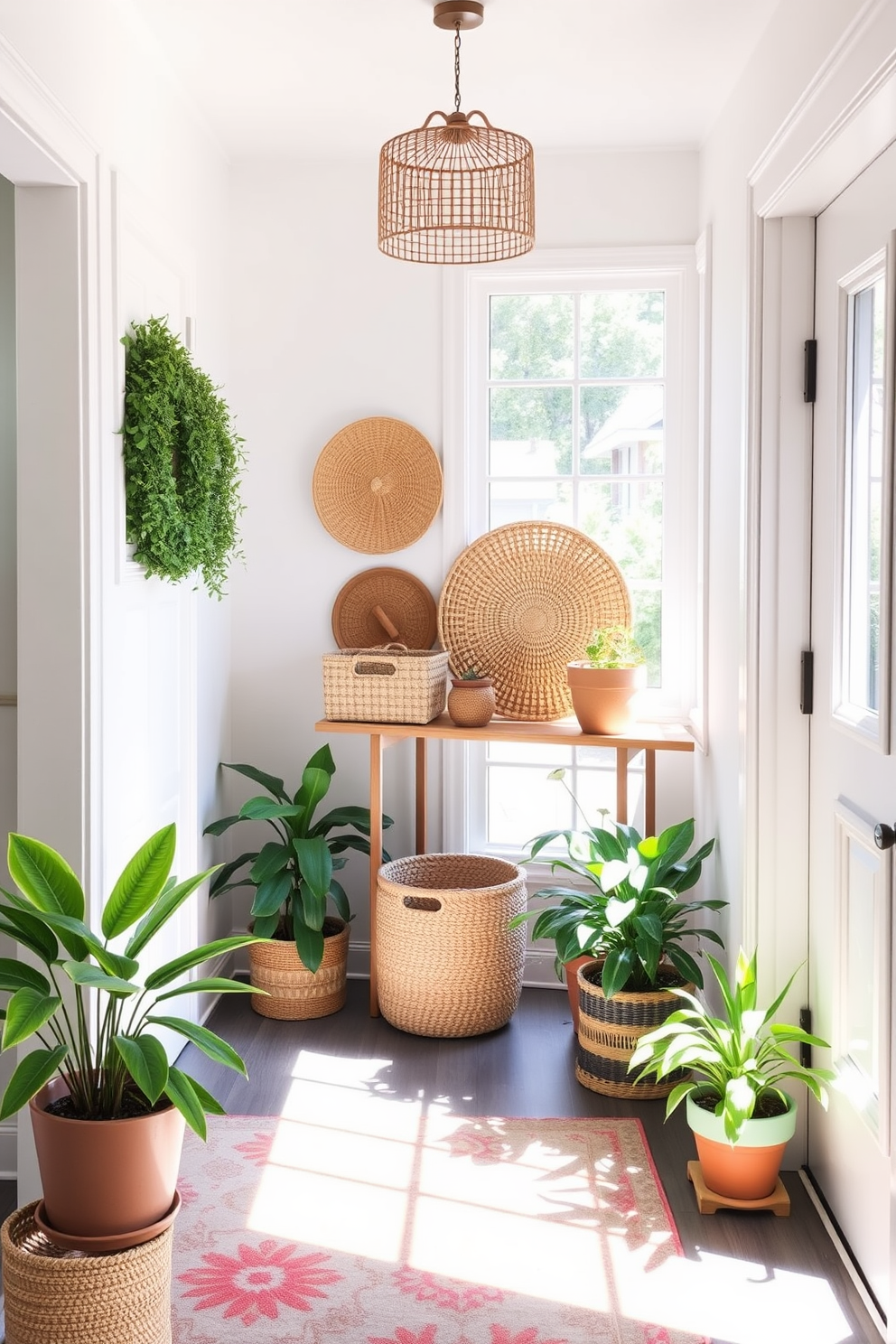 Summer Entryway Decorating Ideas 2