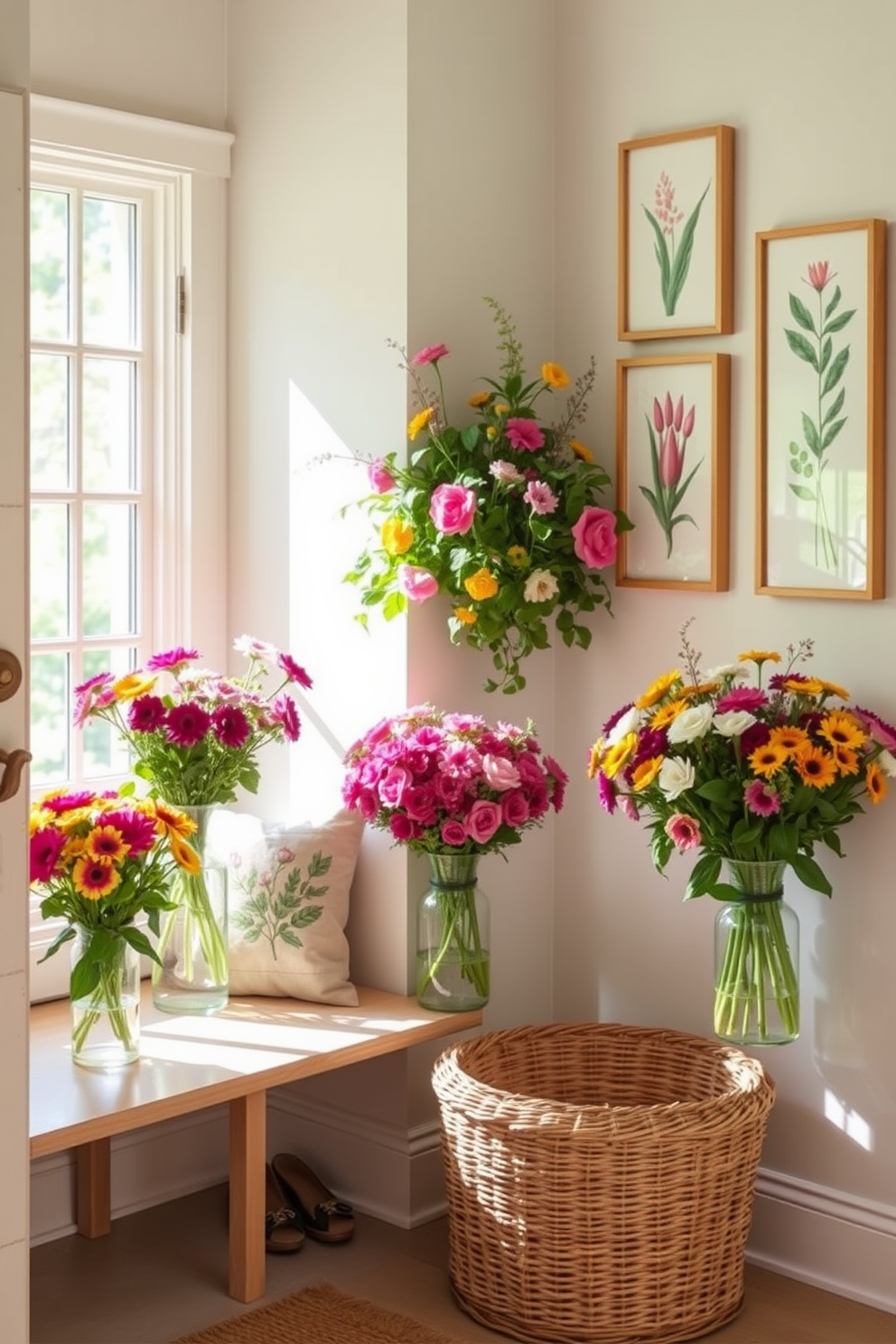 Summer Entryway Decorating Ideas 20