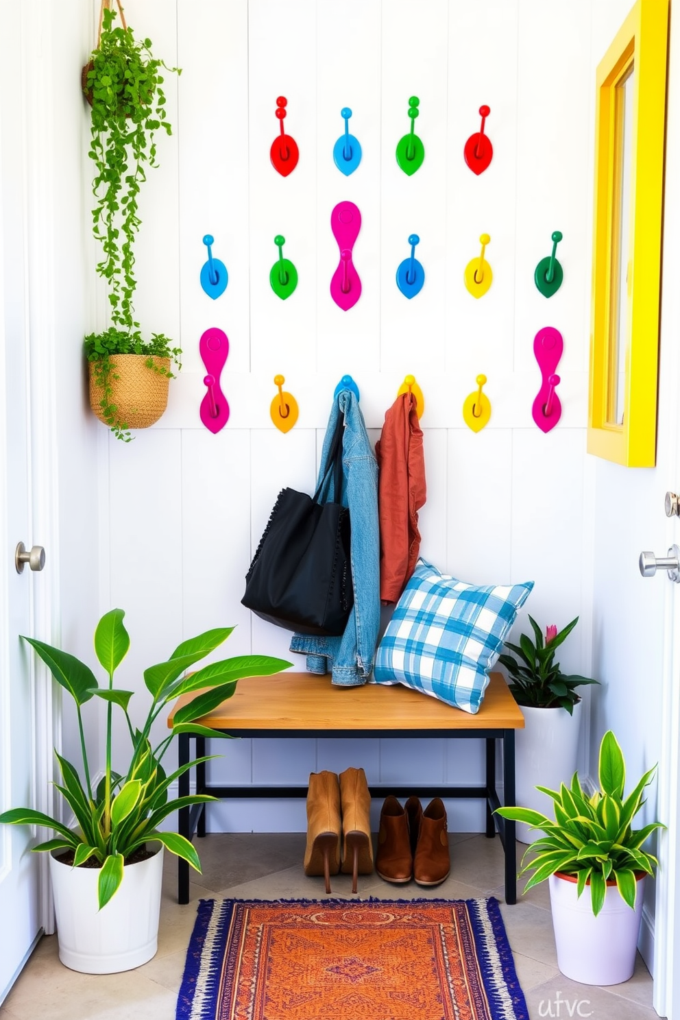 Summer Entryway Decorating Ideas 29