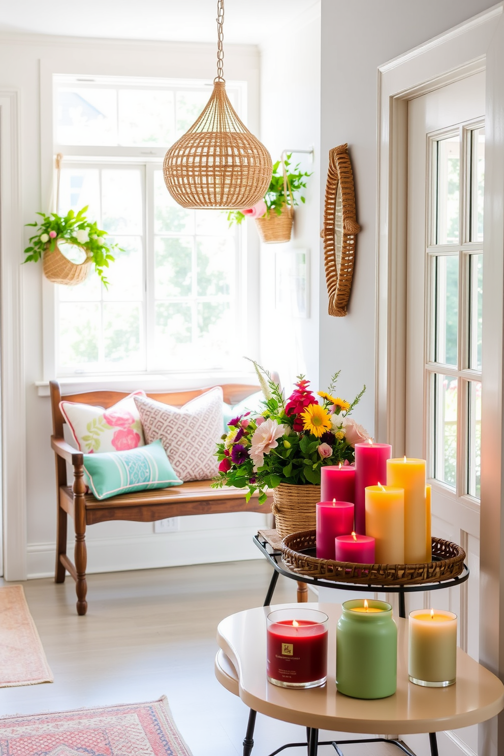 Summer Entryway Decorating Ideas 30