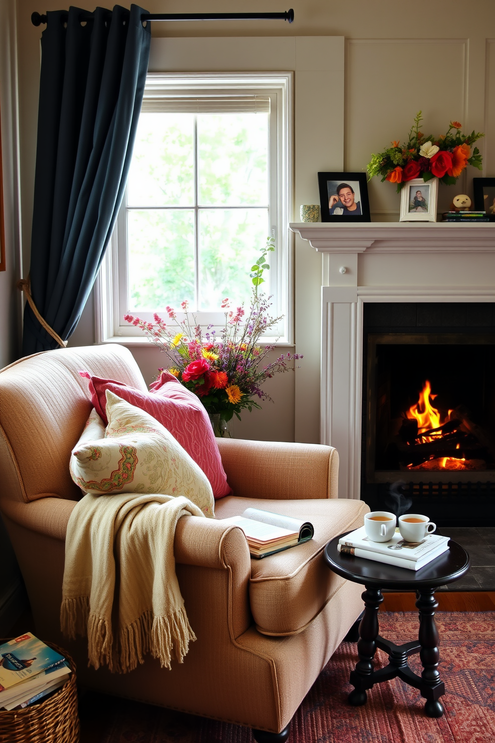 Summer Fireplace Decorating Ideas 30