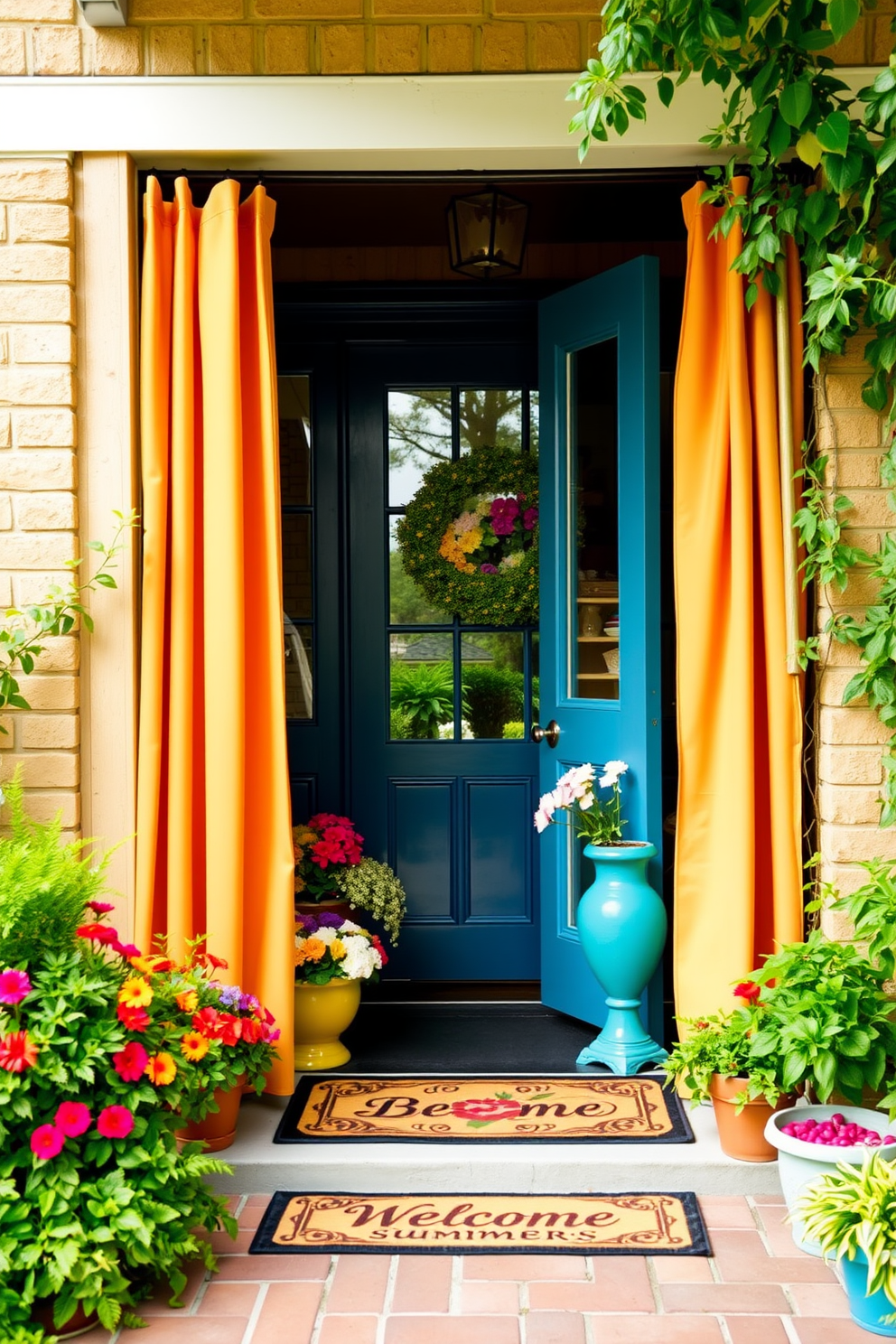 Summer Front Door Decorating Ideas 23