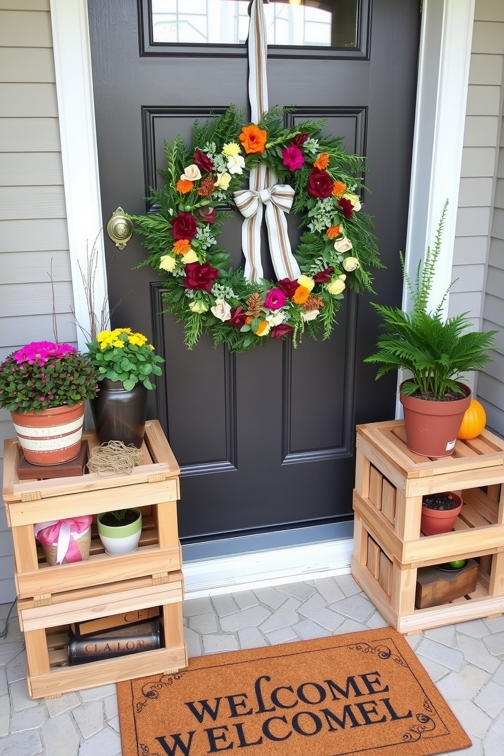 Summer Front Door Decorating Ideas 25