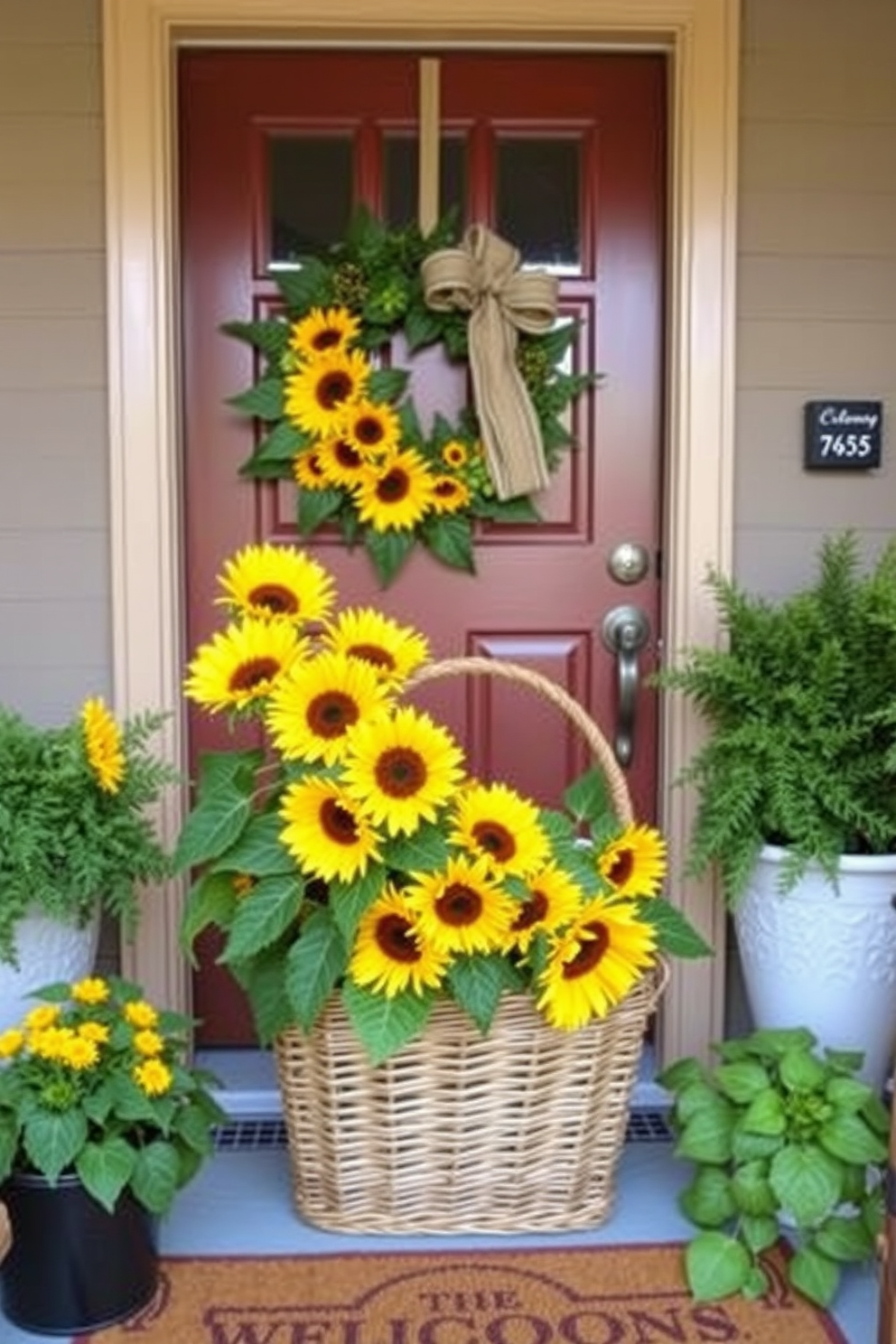 Summer Front Door Decorating Ideas 8