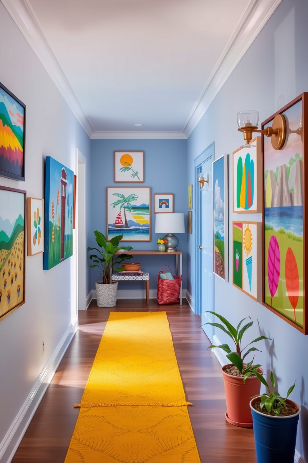 Summer Hallway Decorating Ideas 30