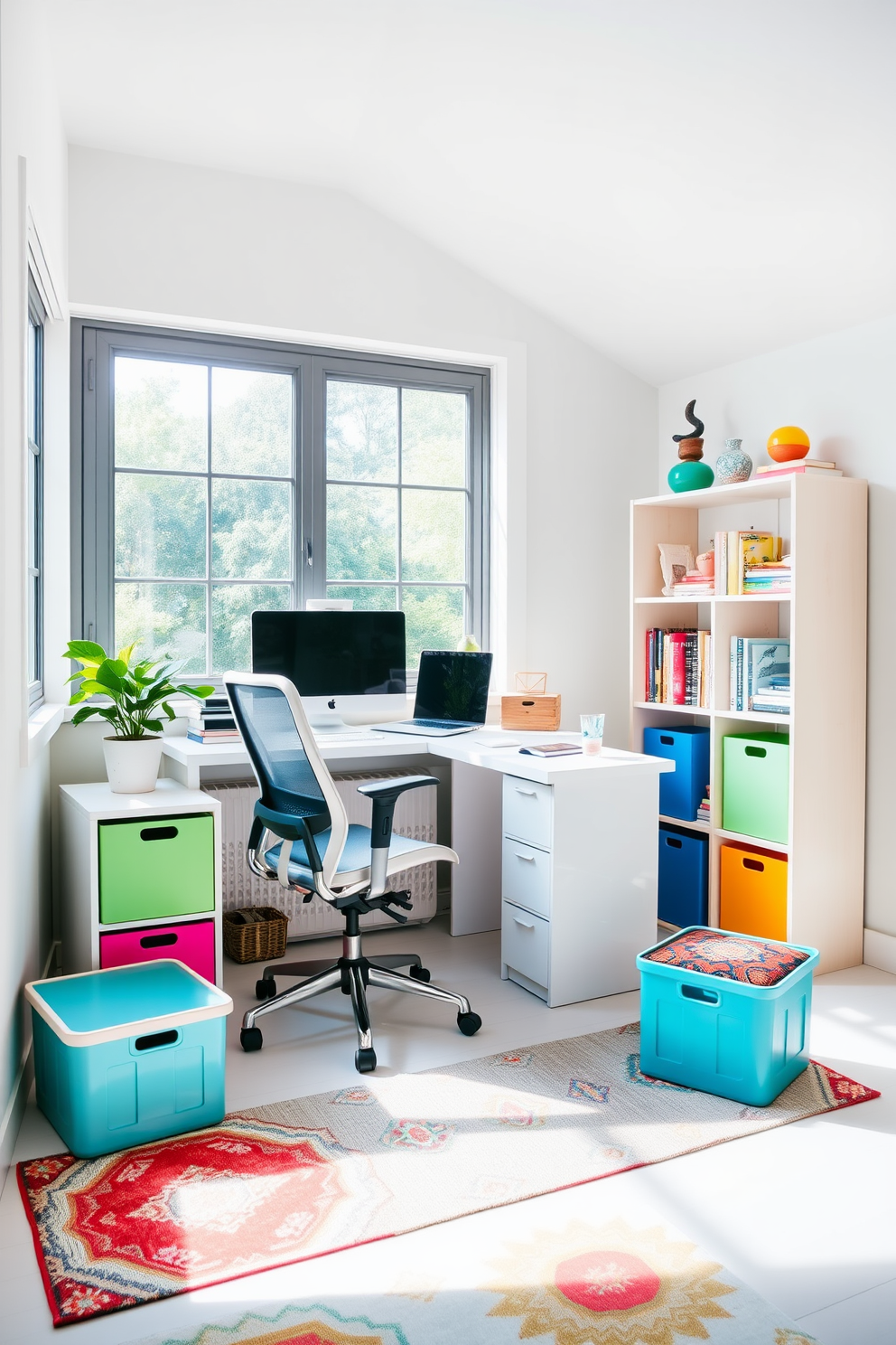 Summer Home Office Decorating Ideas 11