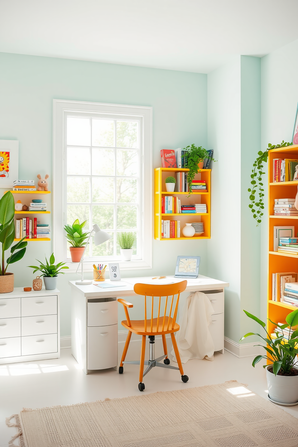 Summer Home Office Decorating Ideas 15