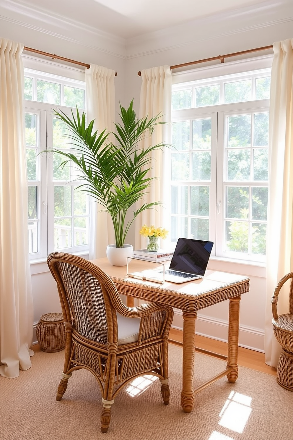 Summer Home Office Decorating Ideas 21