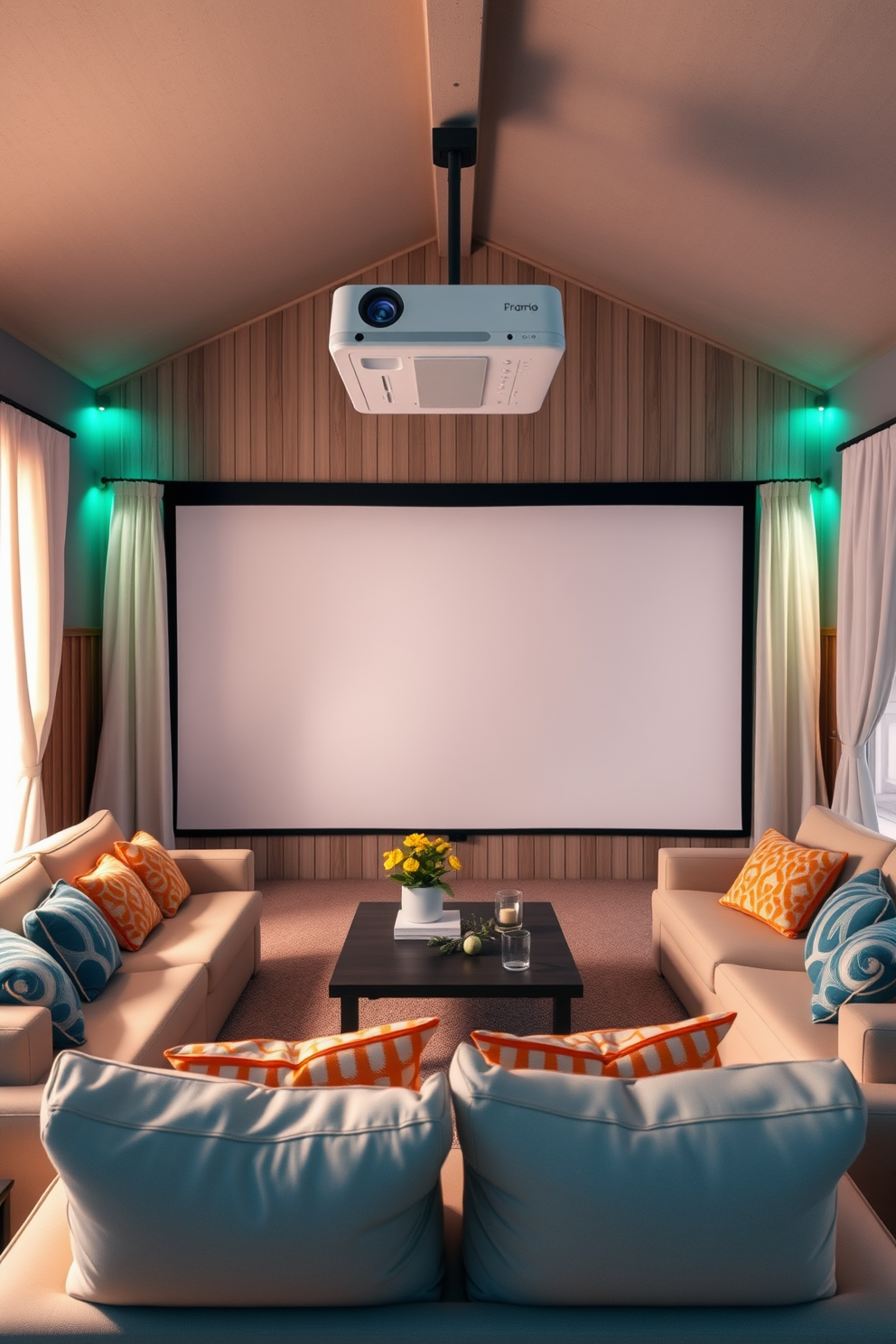 Summer Home Theater Decorating Ideas 3