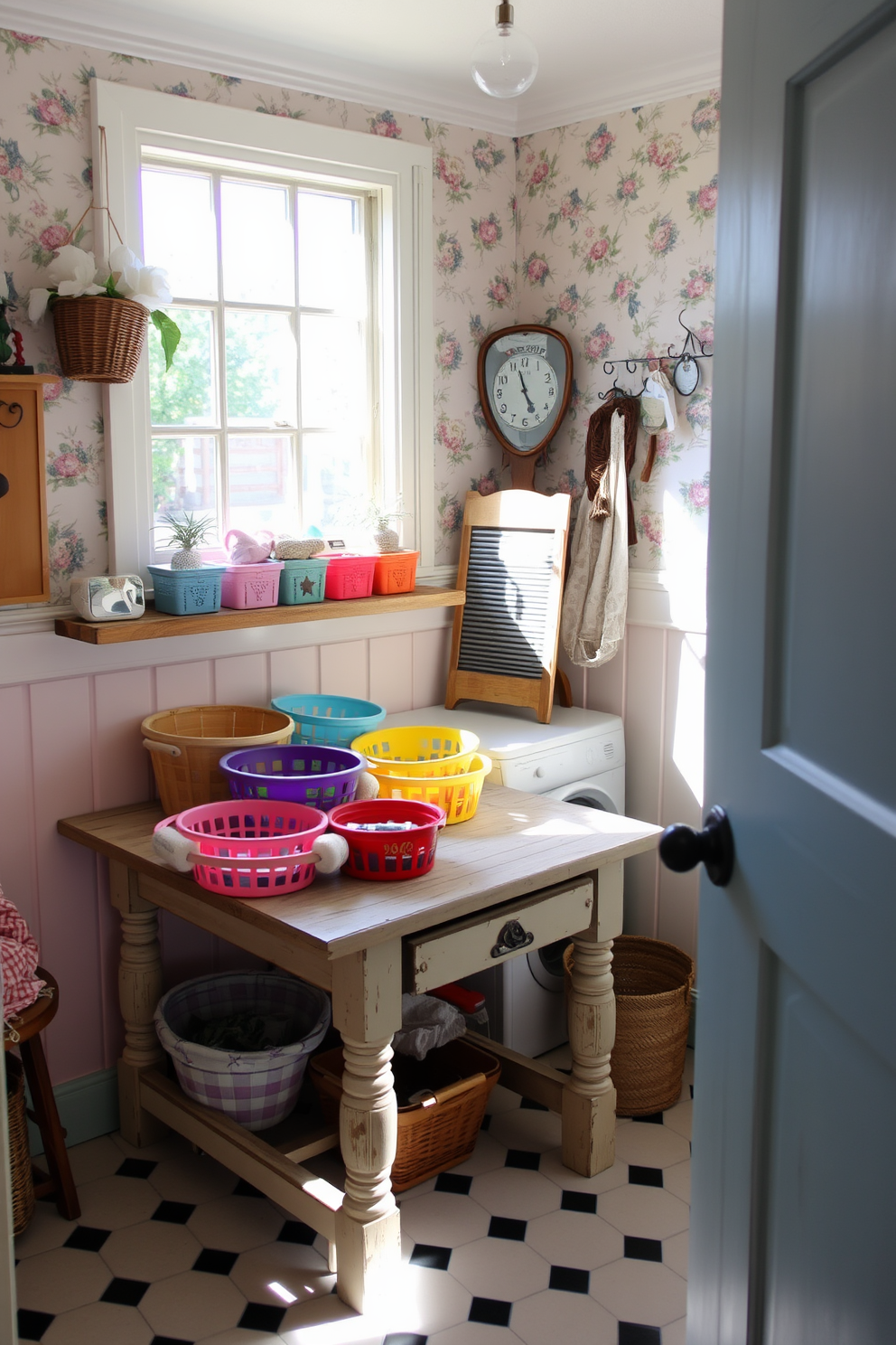 Summer Laundry Room Decorating Ideas 13