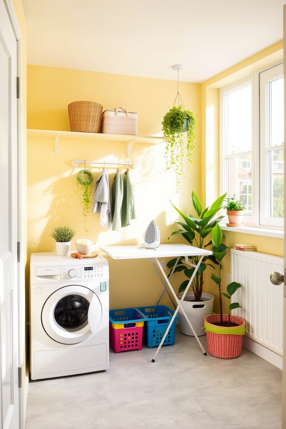 Summer Laundry Room Decorating Ideas 15