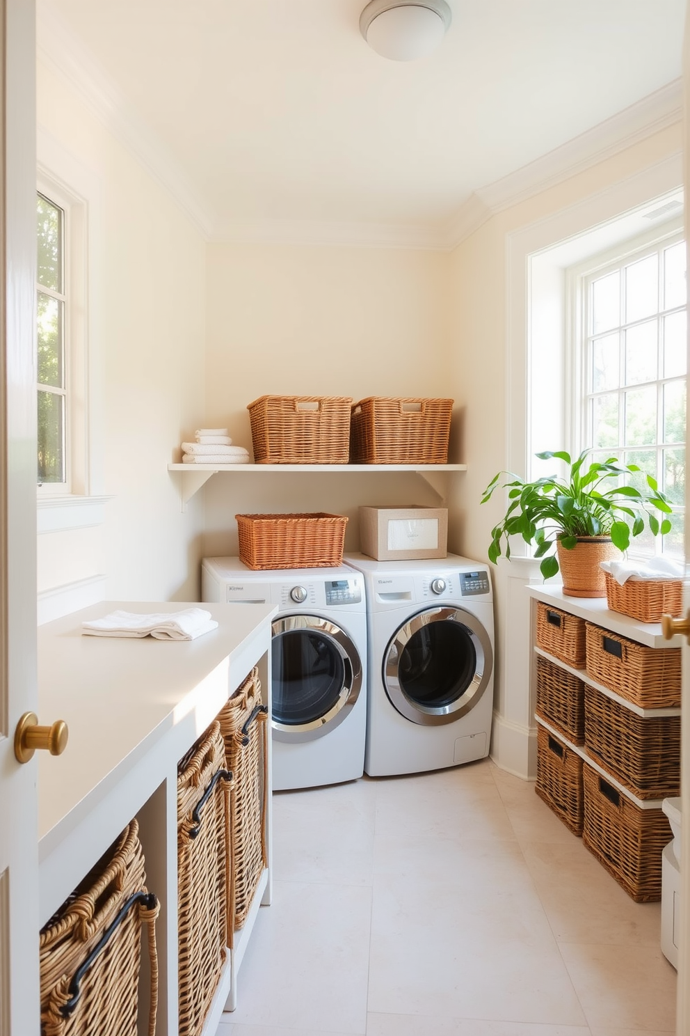 Summer Laundry Room Decorating Ideas 2