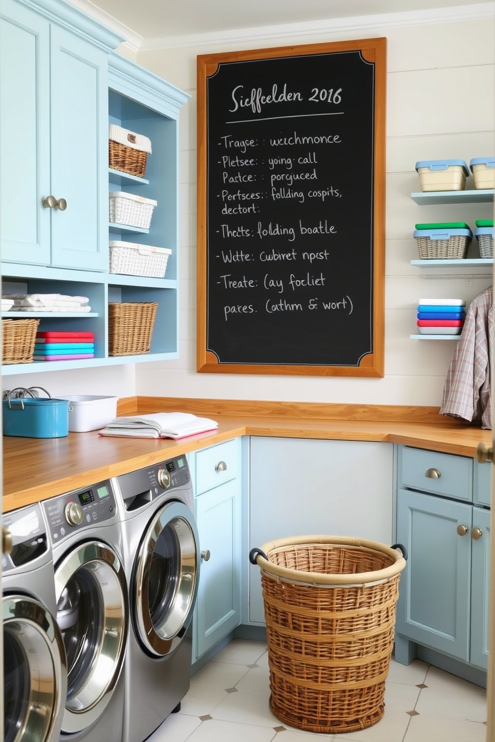 Summer Laundry Room Decorating Ideas 23