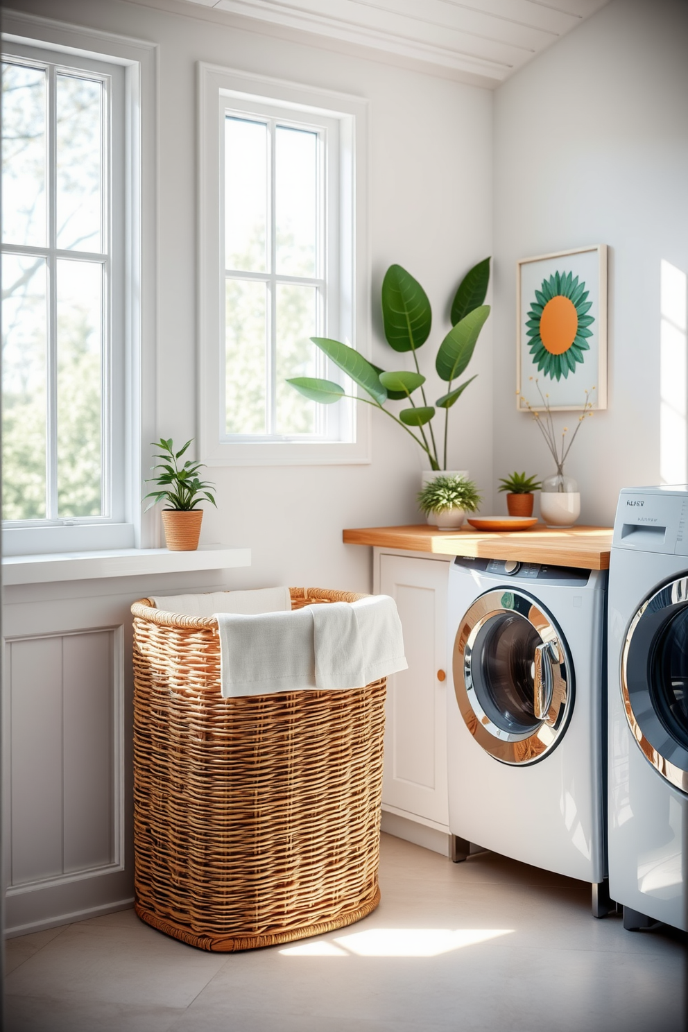 Summer Laundry Room Decorating Ideas 26