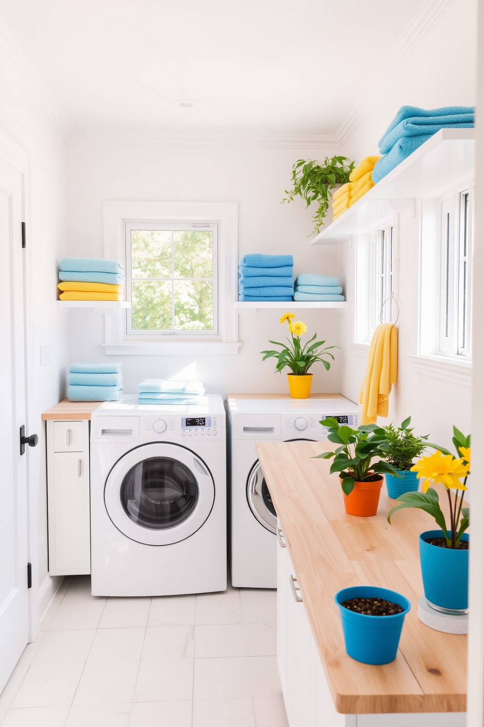 Summer Laundry Room Decorating Ideas 28