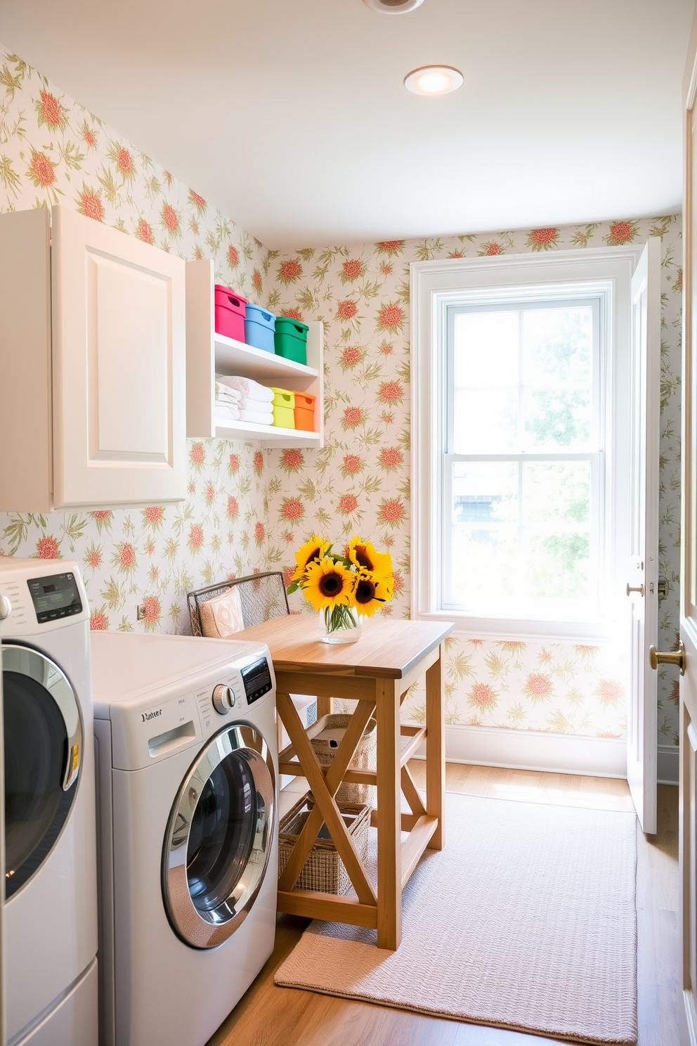 Summer Laundry Room Decorating Ideas 29