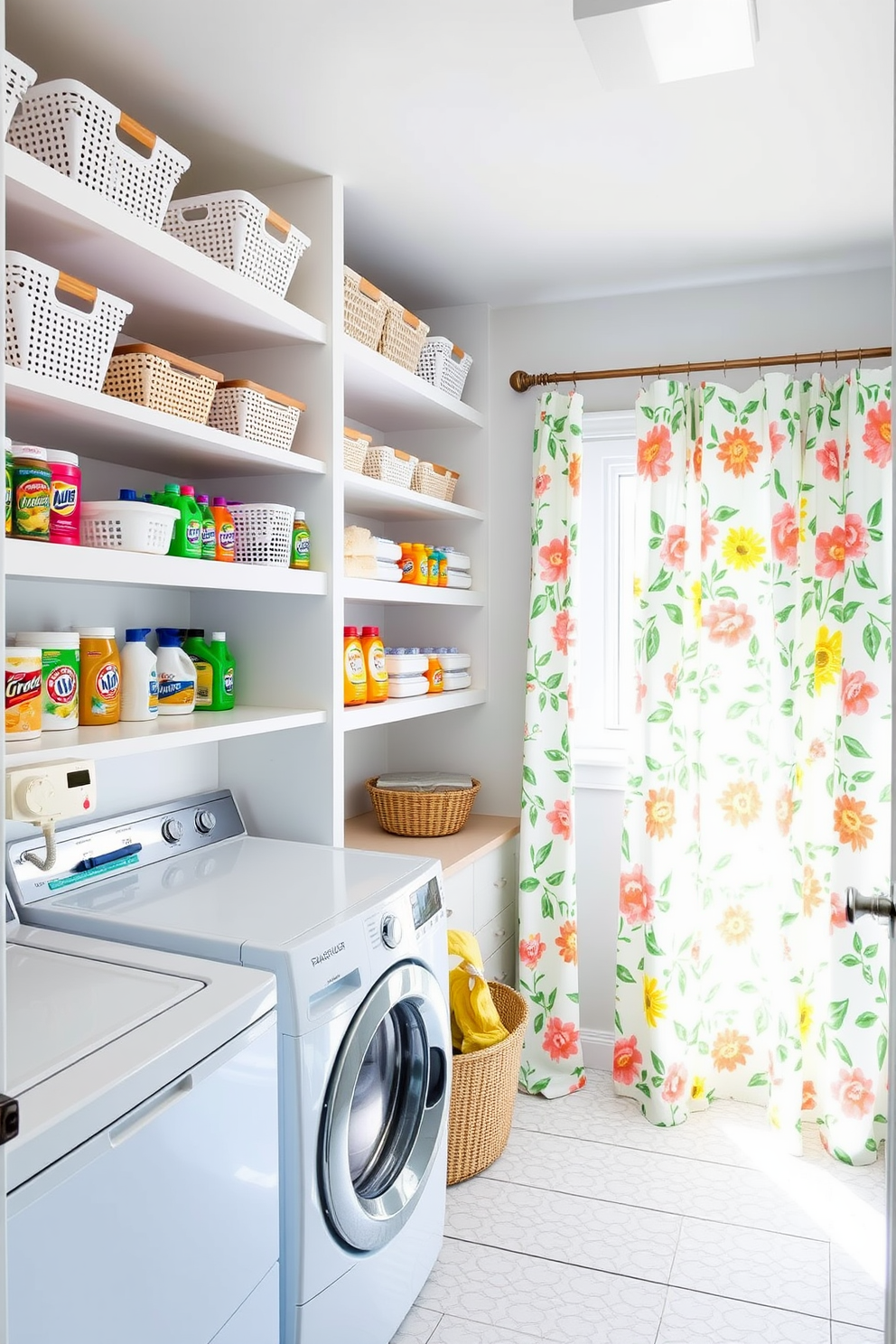 Summer Laundry Room Decorating Ideas 6