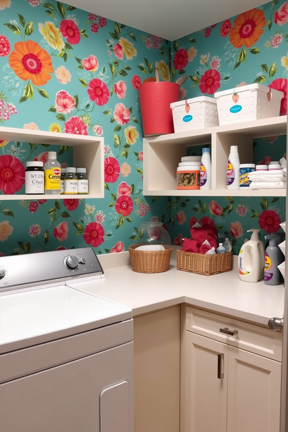 Summer Laundry Room Decorating Ideas 9