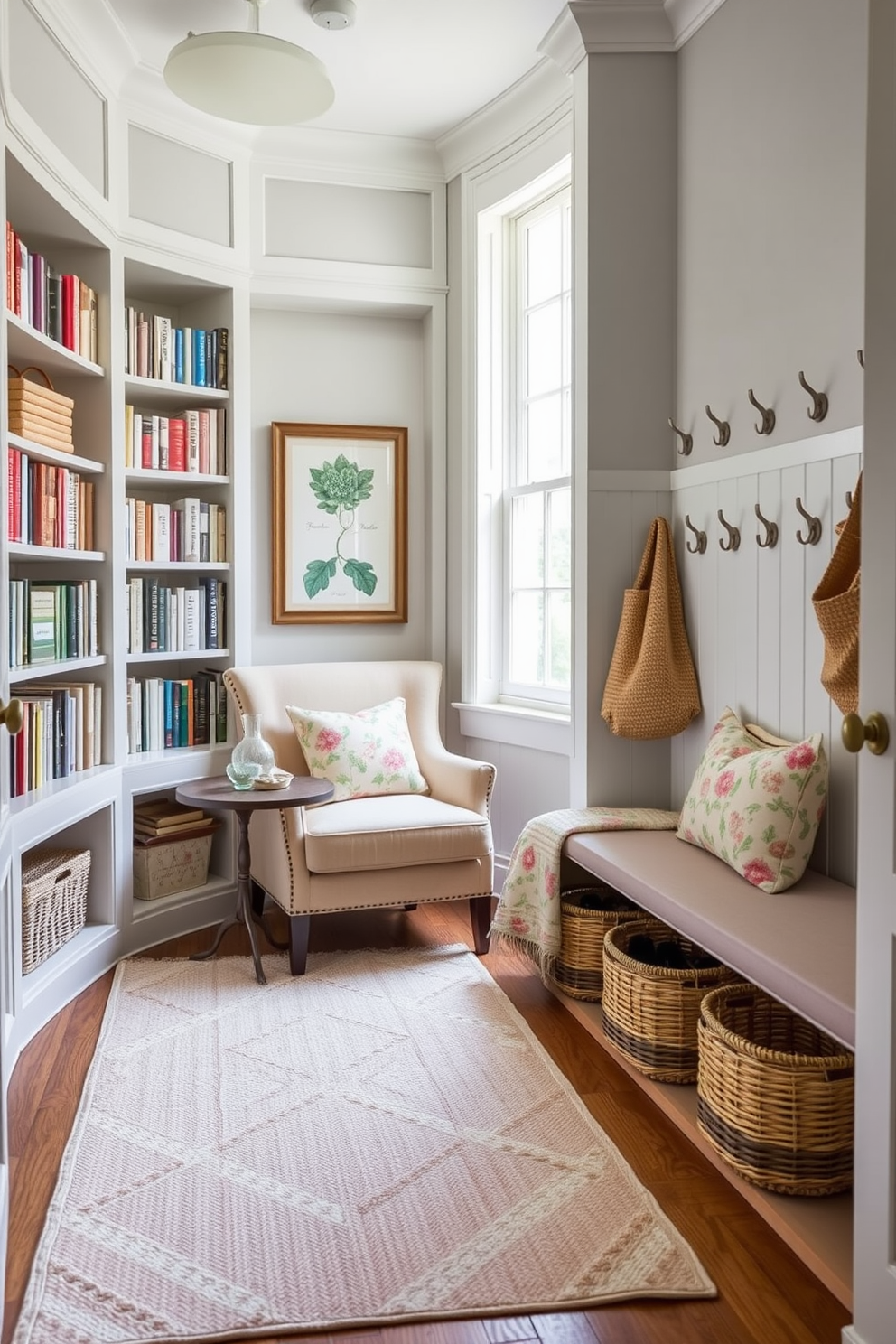 Summer Mudroom Decorating Ideas 26