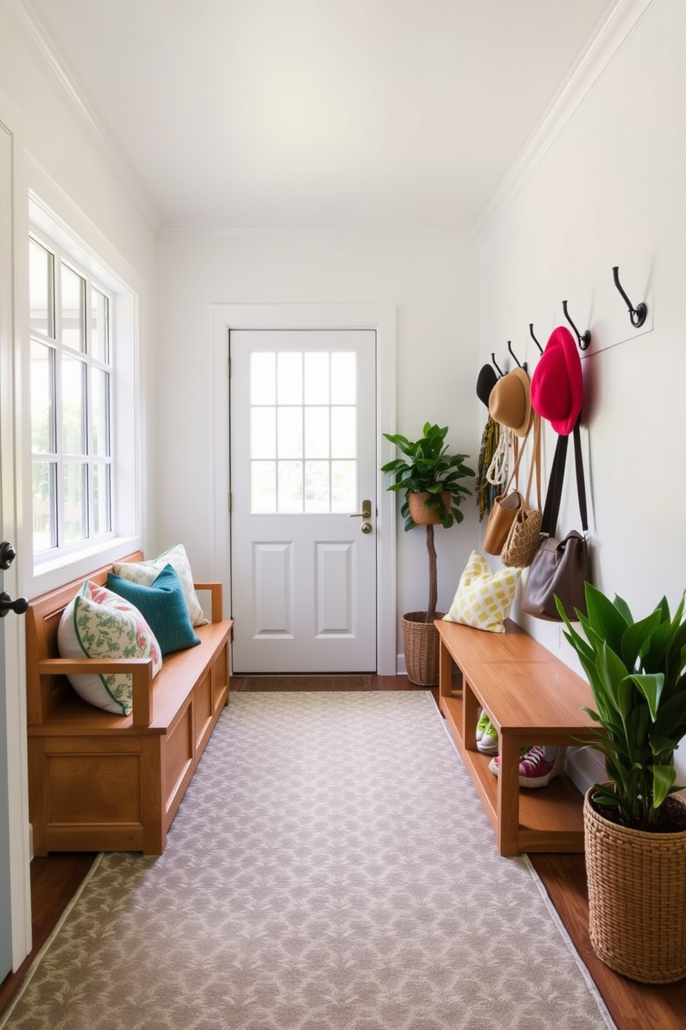 Summer Mudroom Decorating Ideas 9