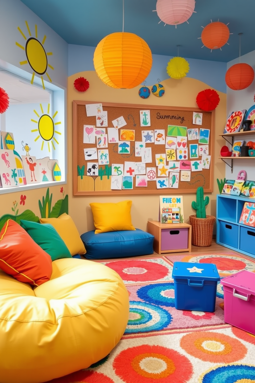 Summer Playroom Decorating Ideas 11