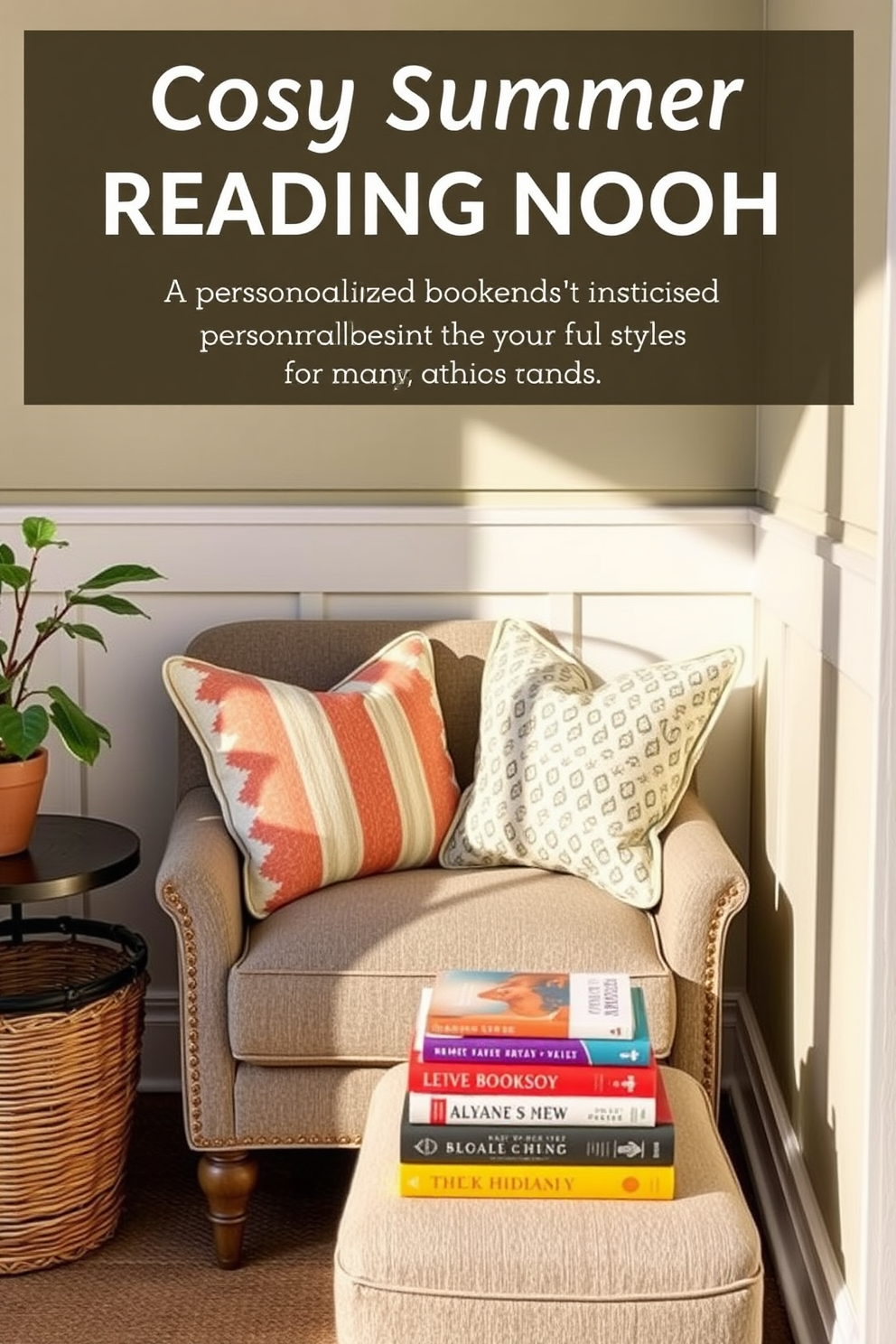 Summer Reading Nook Decorating Ideas 16