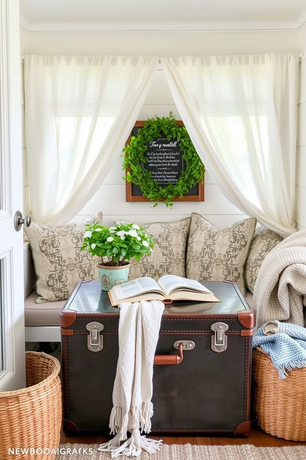 Summer Reading Nook Decorating Ideas 21