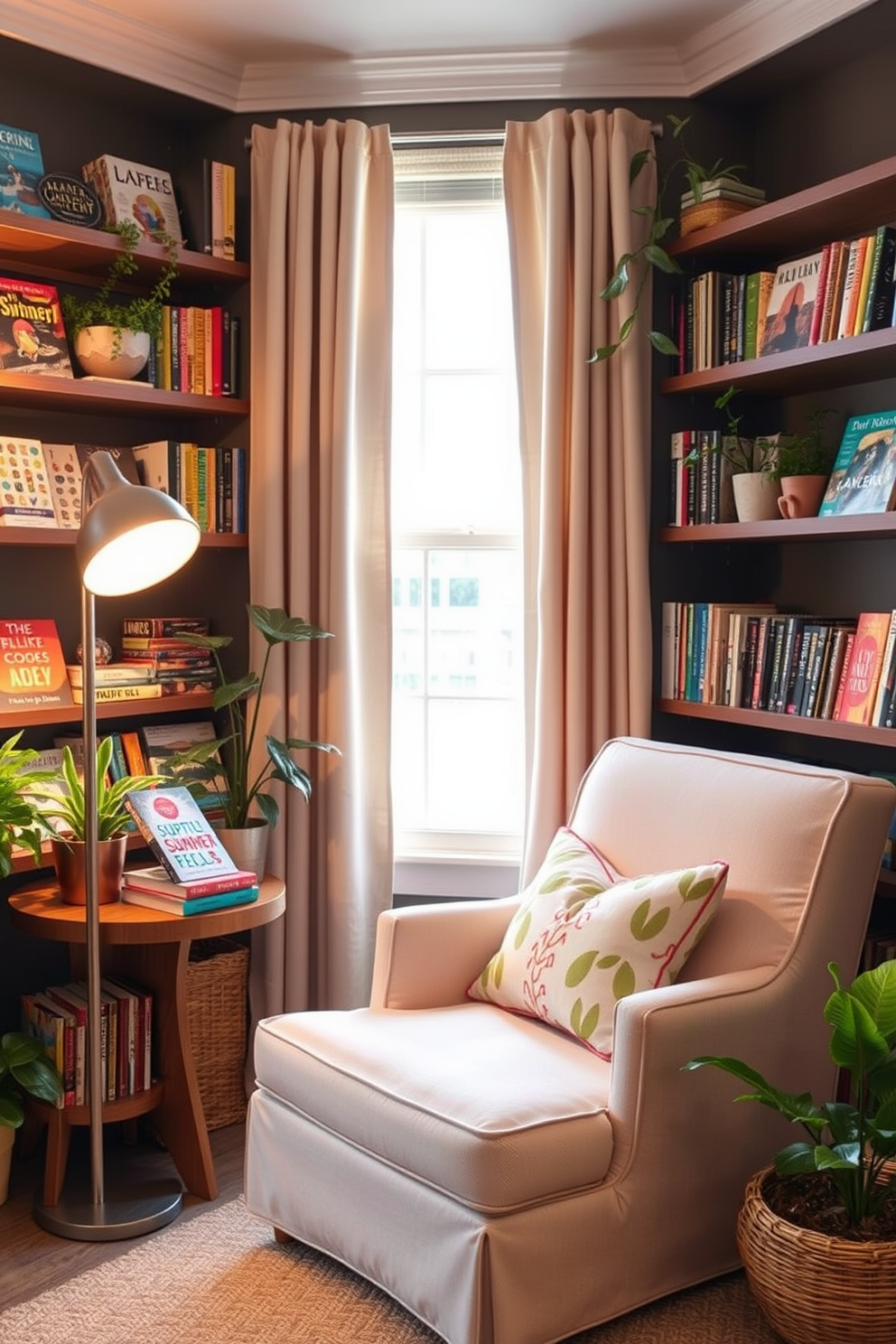 Summer Reading Nook Decorating Ideas 27