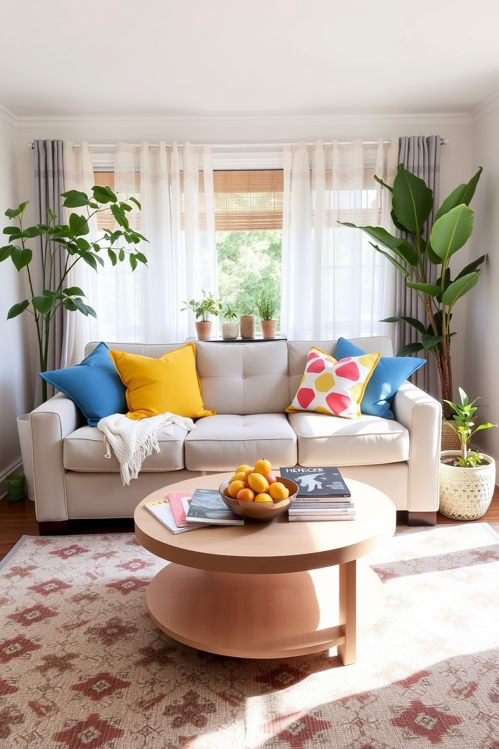 Summer Small Living Room Decorating Ideas 17