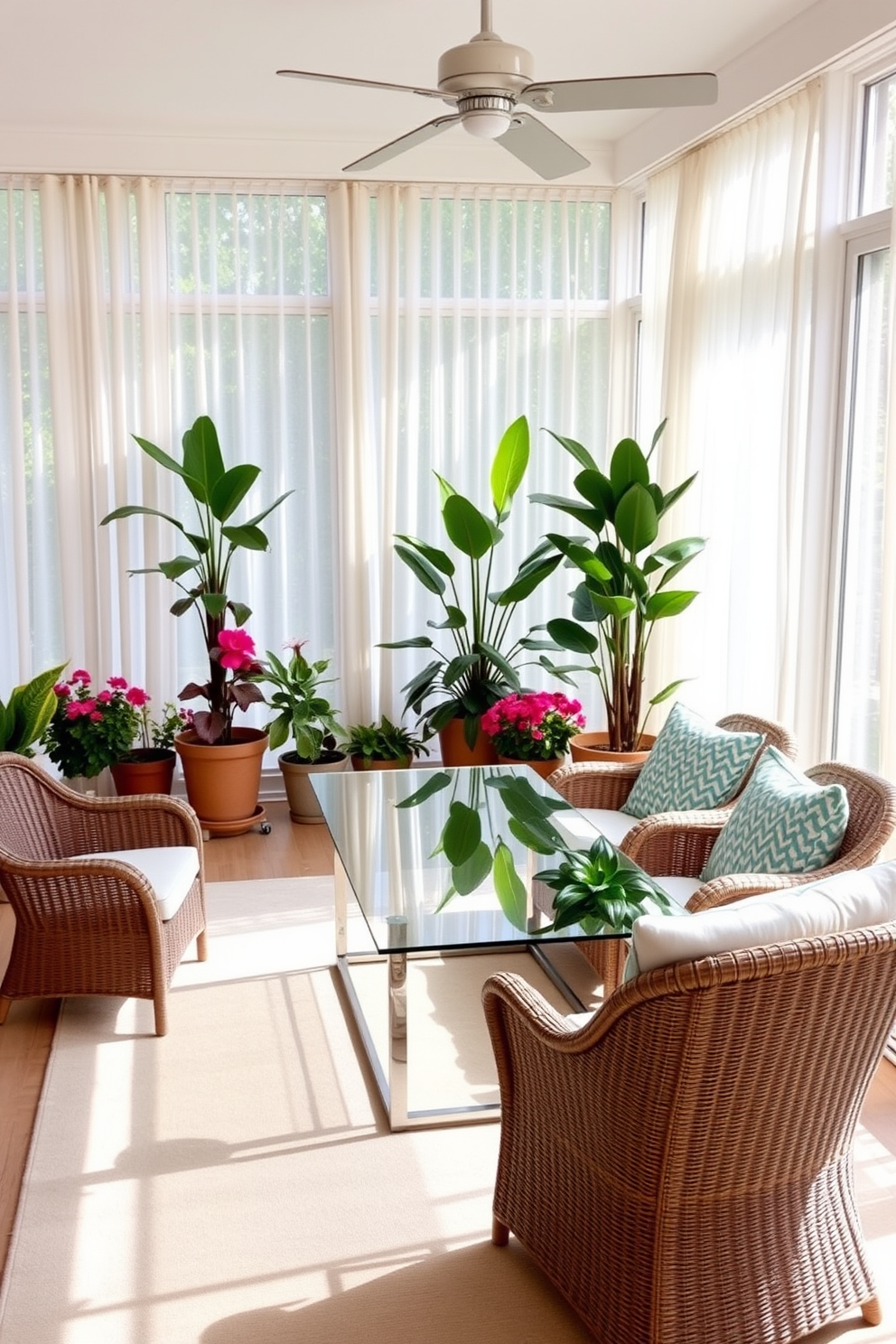 Summer Sunroom Decorating Ideas 10