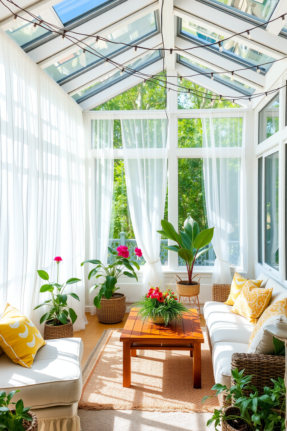 Summer Sunroom Decorating Ideas 17