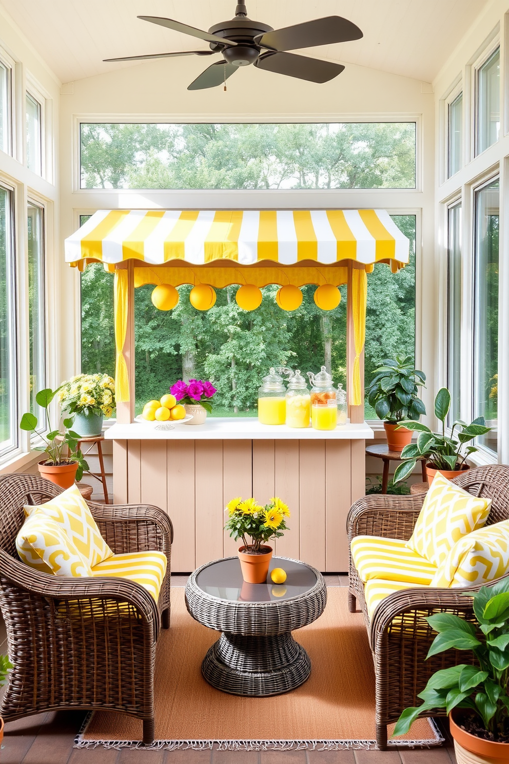 Summer Sunroom Decorating Ideas 18