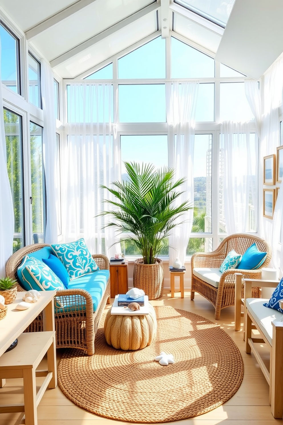 Summer Sunroom Decorating Ideas 19