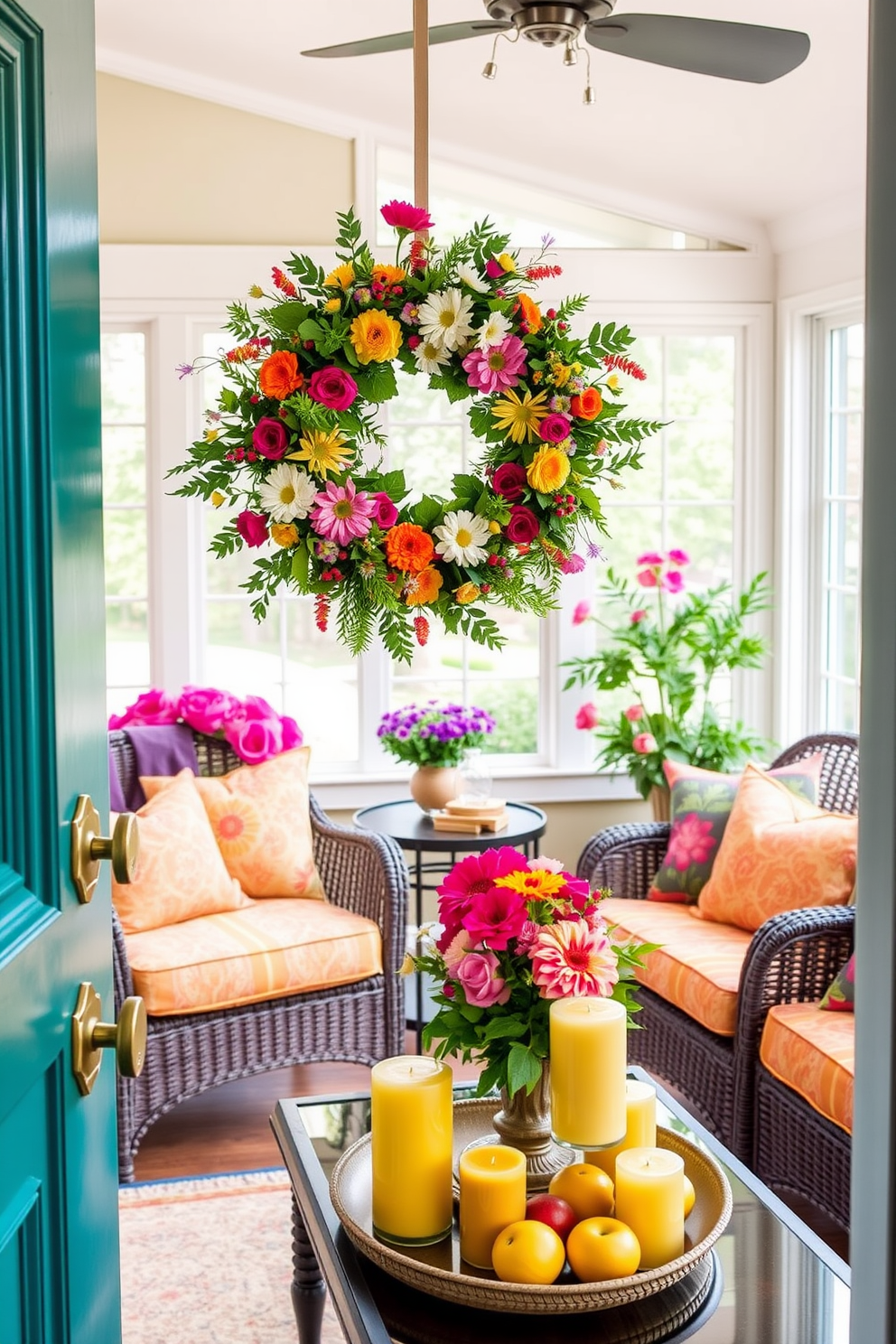 Summer Sunroom Decorating Ideas 21