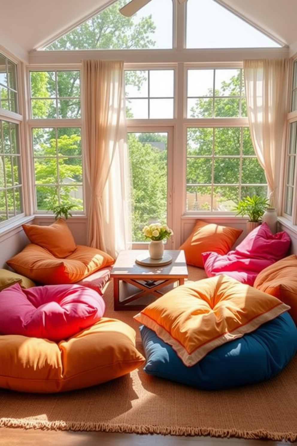 Summer Sunroom Decorating Ideas 22