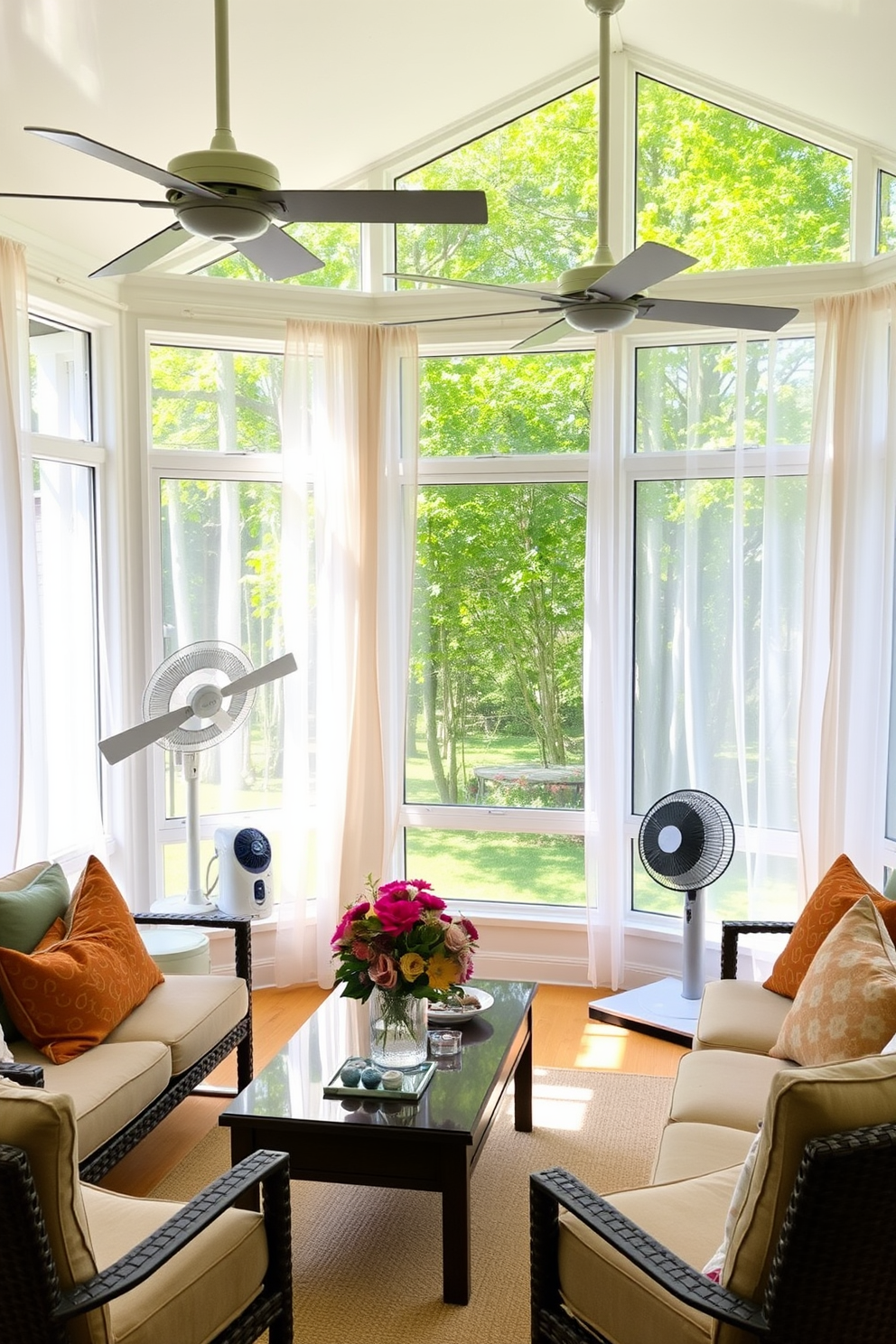 Summer Sunroom Decorating Ideas 29