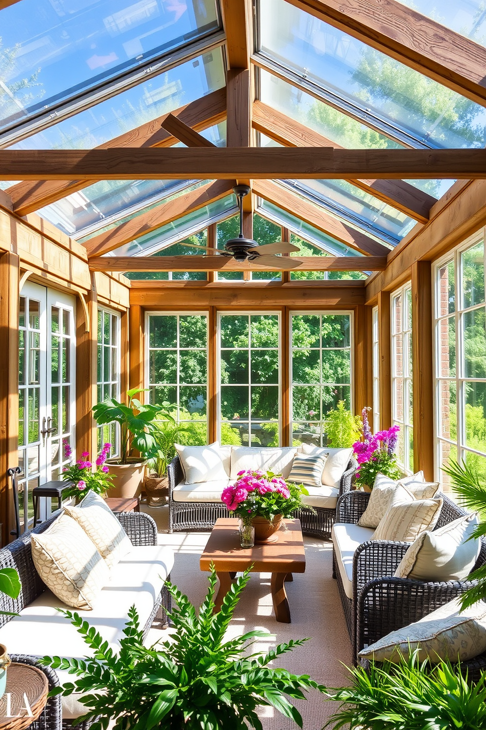 Summer Sunroom Decorating Ideas 30